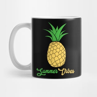Summer Vibes Pineapple Mug
